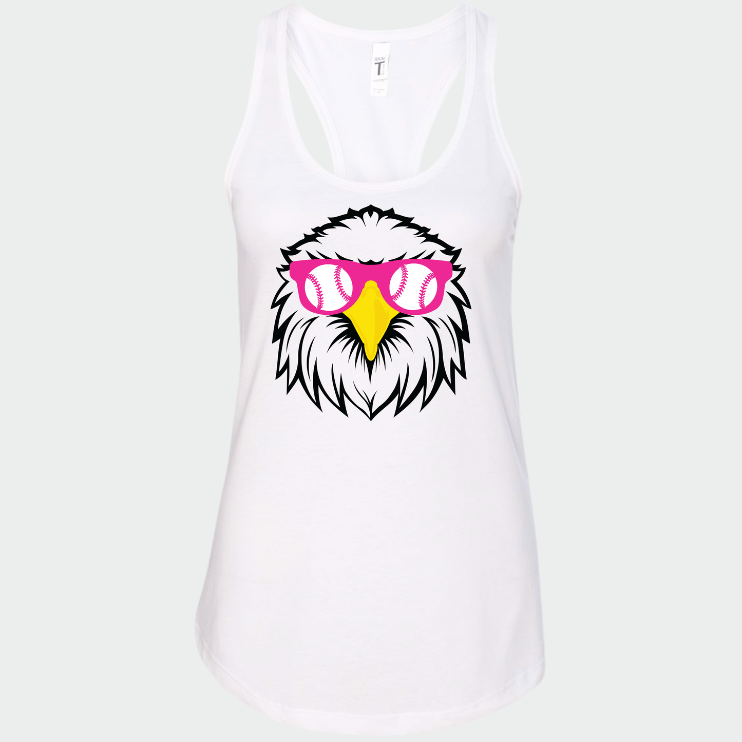 NA11UG: Party Eagle Women's Racerback Tank Top