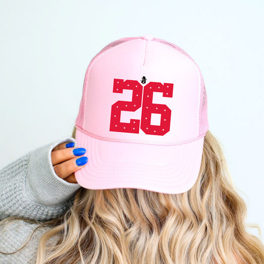 JYAA: Johnnies *custom* Star Number Trucker Hat