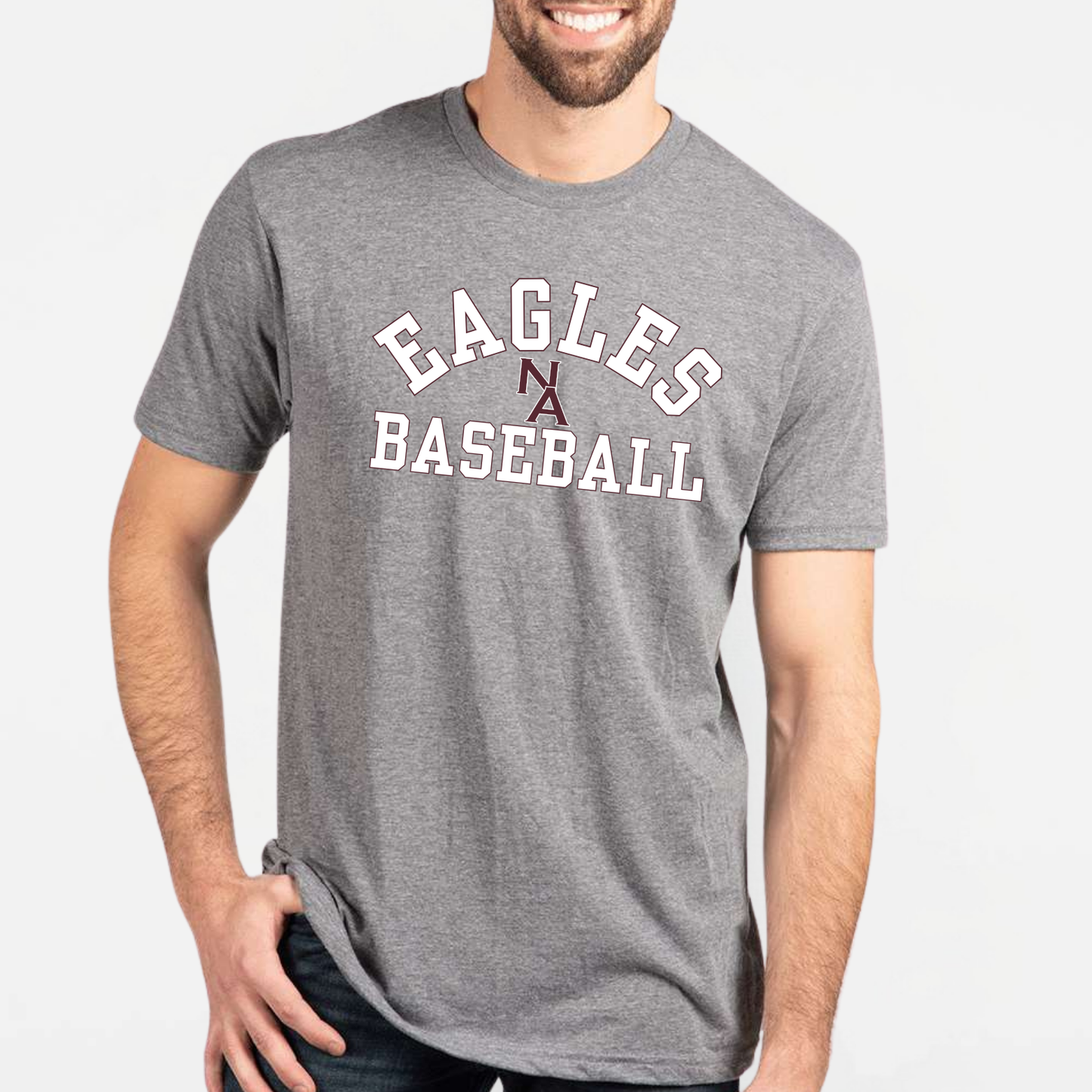 Eagles Baseball Triblend T-Shirt