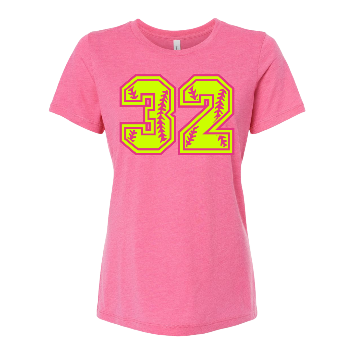 Number Shop: Women's Softball T-Shirt
