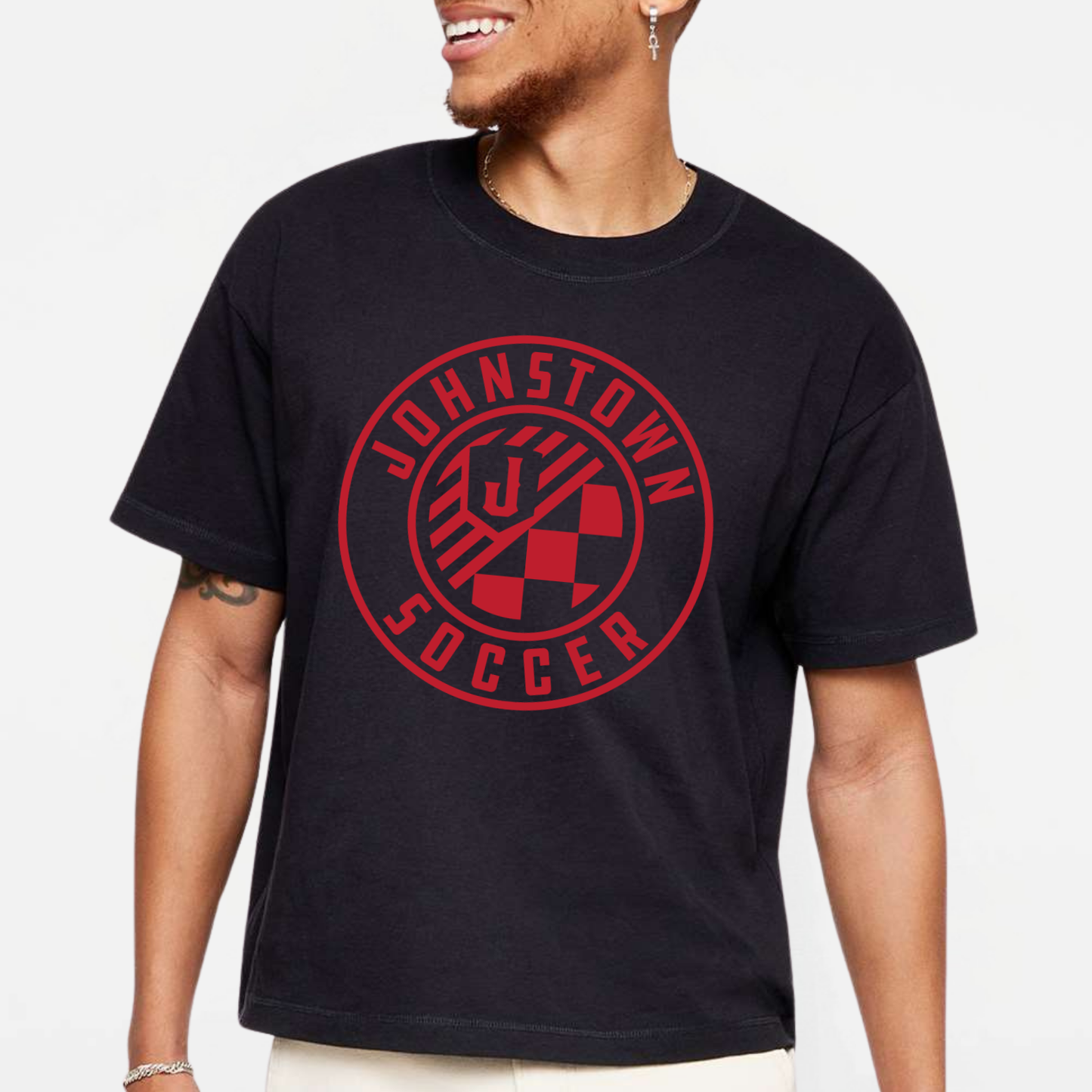 JYAA: Soccer Relaxed Crew T-Shirt