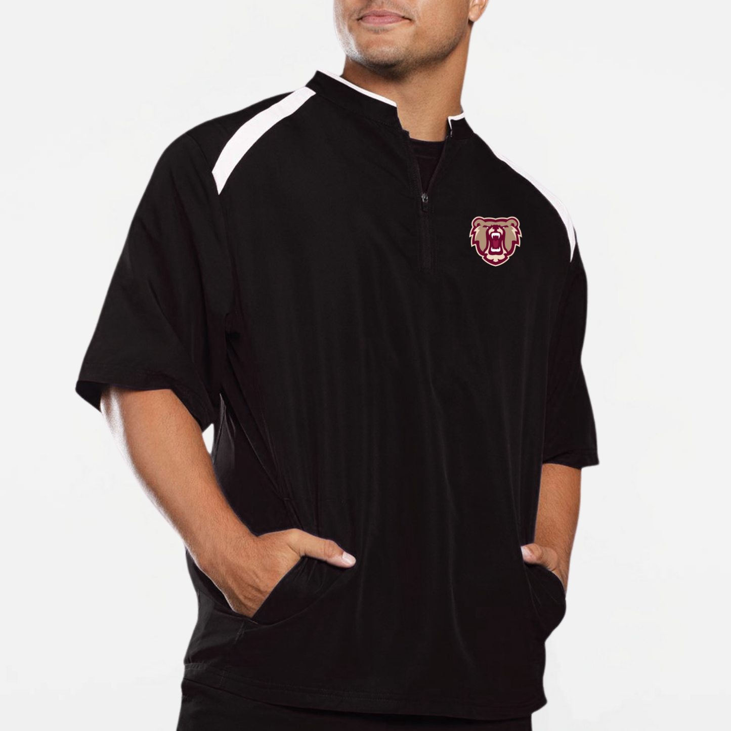BRUINS: Bear Short Sleeve Hitting Jacket