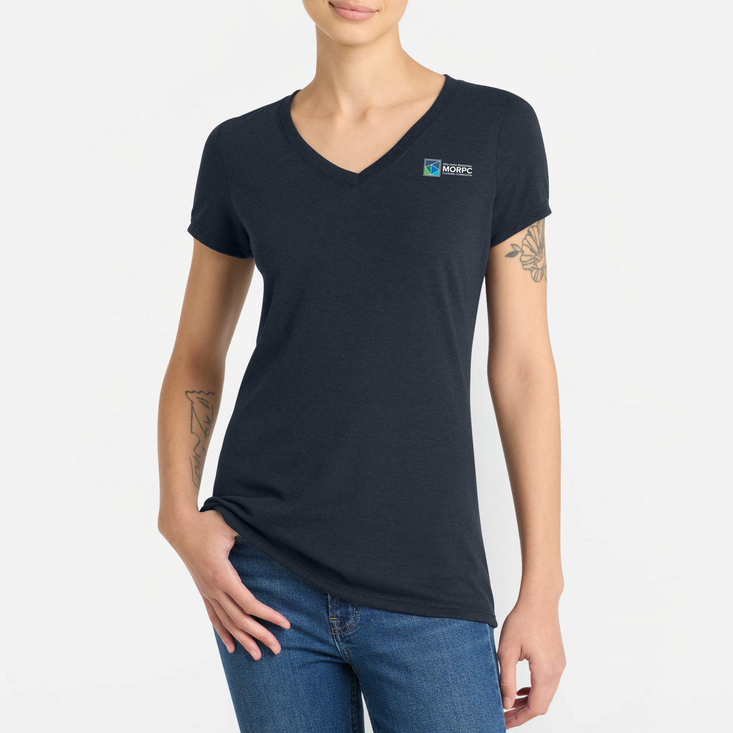 MORPC: Classic Women's Triblend V-Neck T-Shirt
