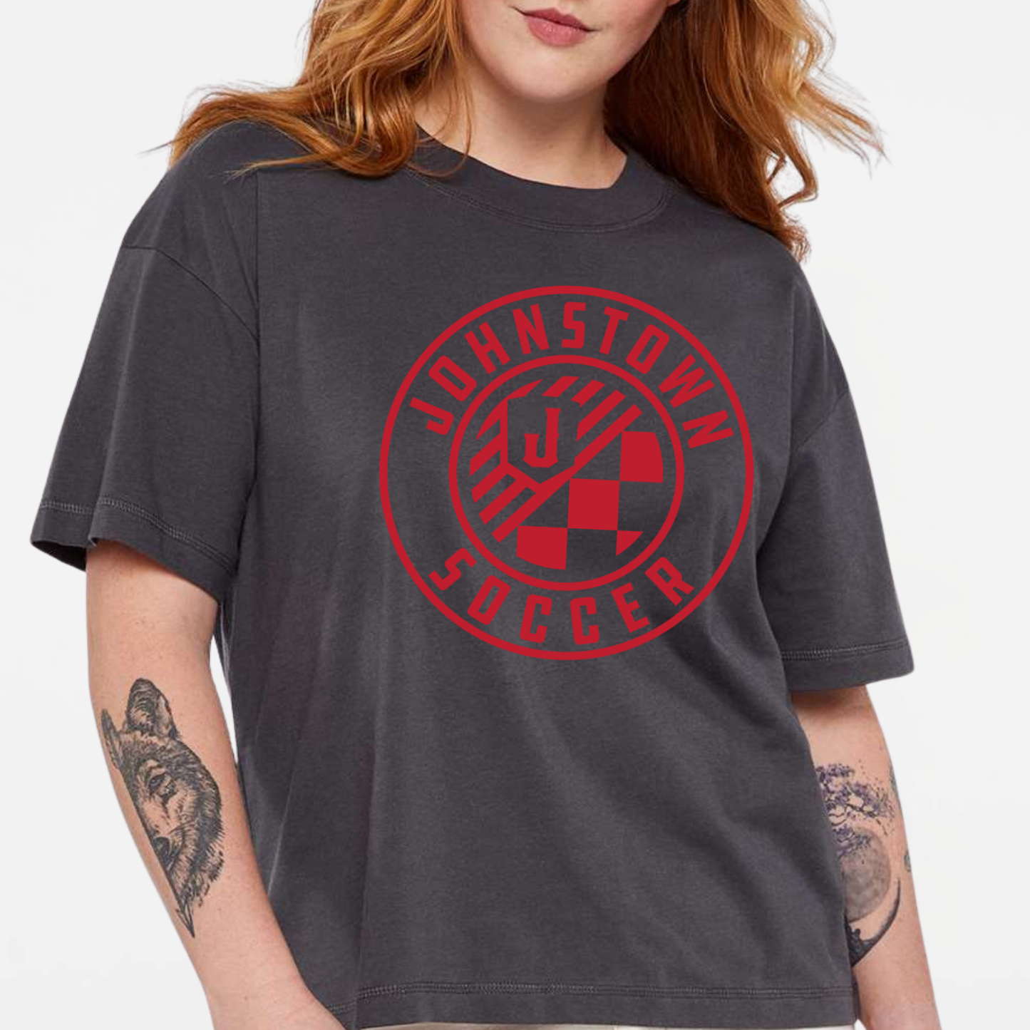 JYAA: Soccer Relaxed Crew T-Shirt
