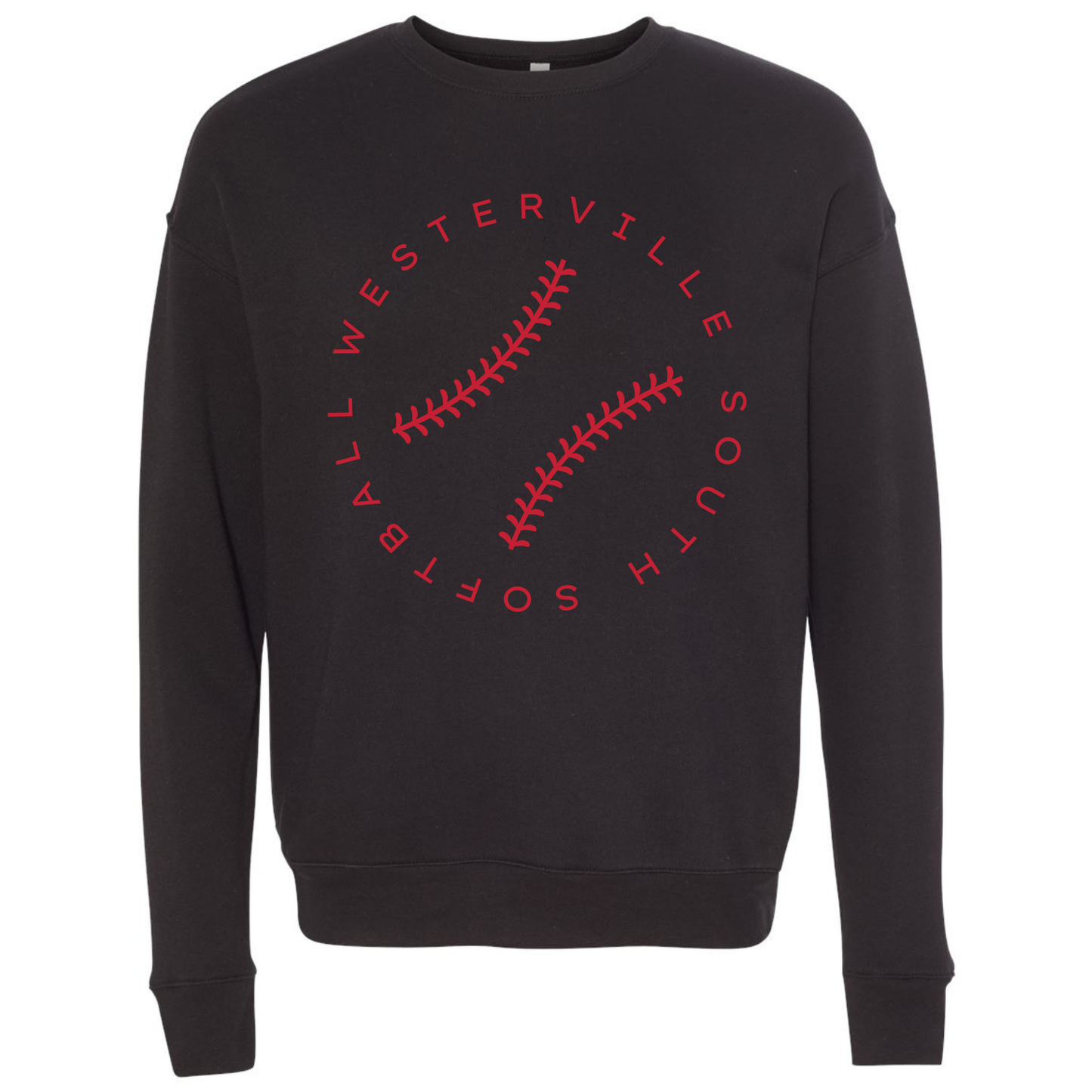 Westerville South Softball: Sponge Fleece Sweatshirt