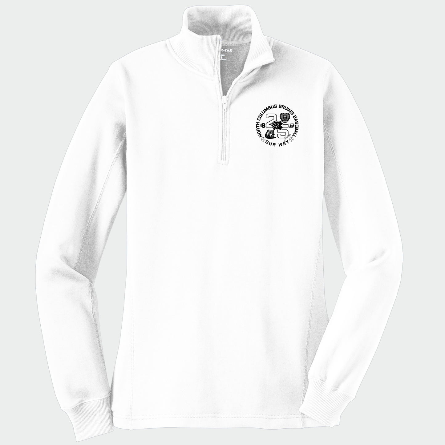 BRUINS: 25th Anniversary Women's Quarter-Zip Sweatshirt