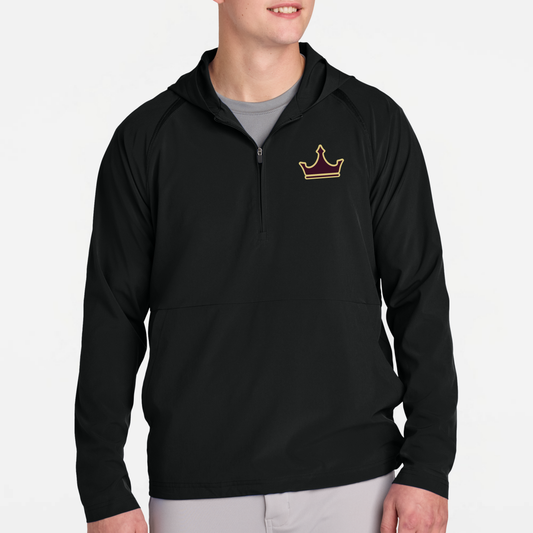 TCR: Triple Crown, 1/2 Zip Hooded Jacket