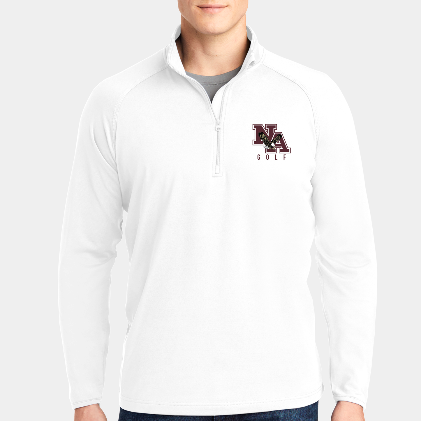 NAGOLF: Tech Quarter Zip Pullover