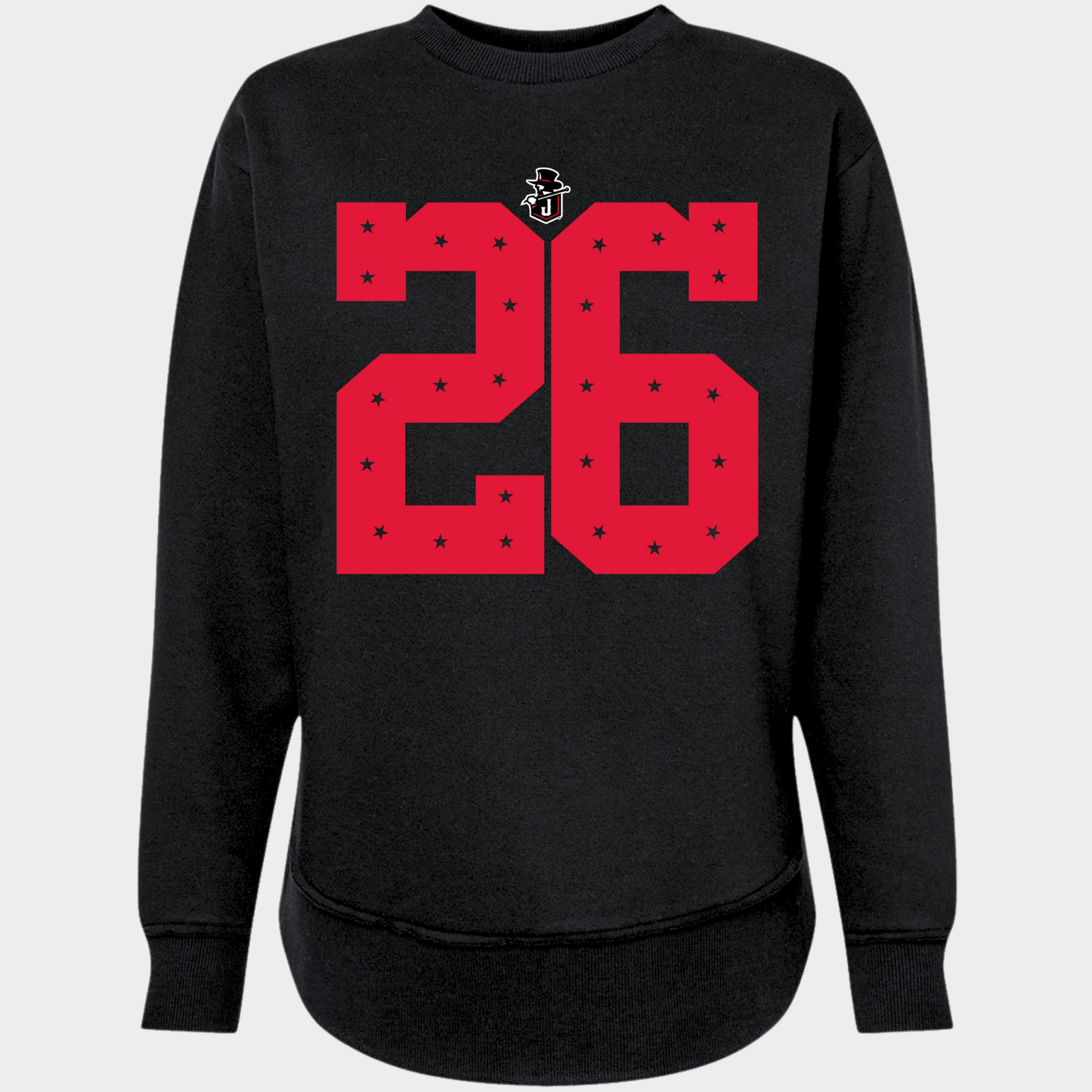 JYAA: Johnnies *custom* Star Number Women's Weekend Sweatshirt