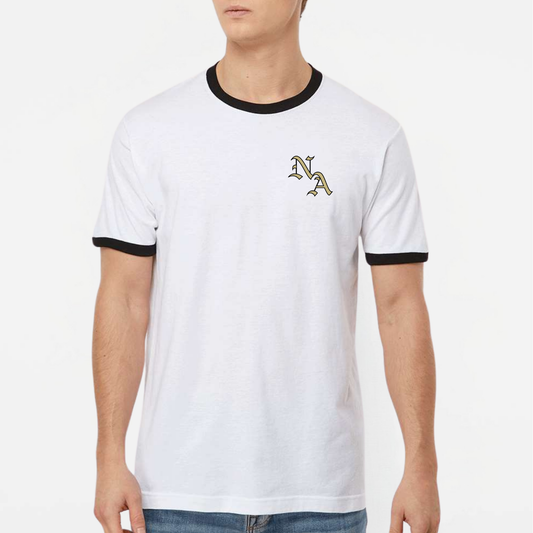 Old English NA Ringer T-Shirt
