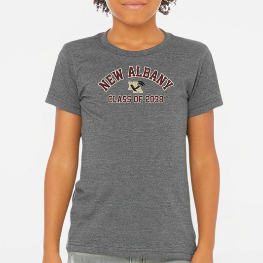 NAPTO: New Albany Class of 20## Triblend T-Shirt (NAMS + NAHS)