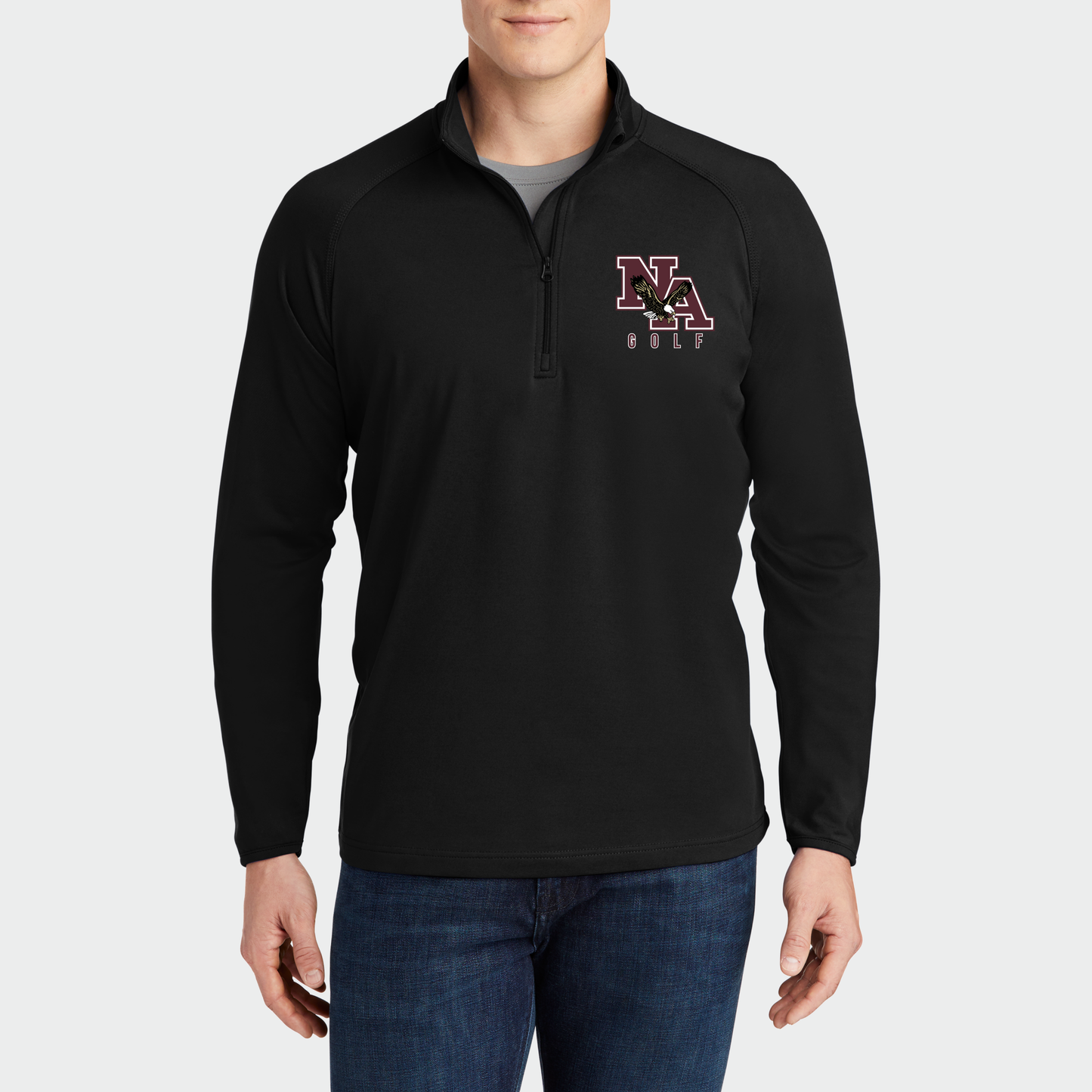 NAGOLF: Tech Quarter Zip Pullover