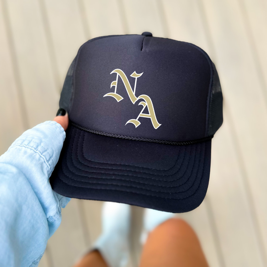 Old English NA Foam Trucker Hat
