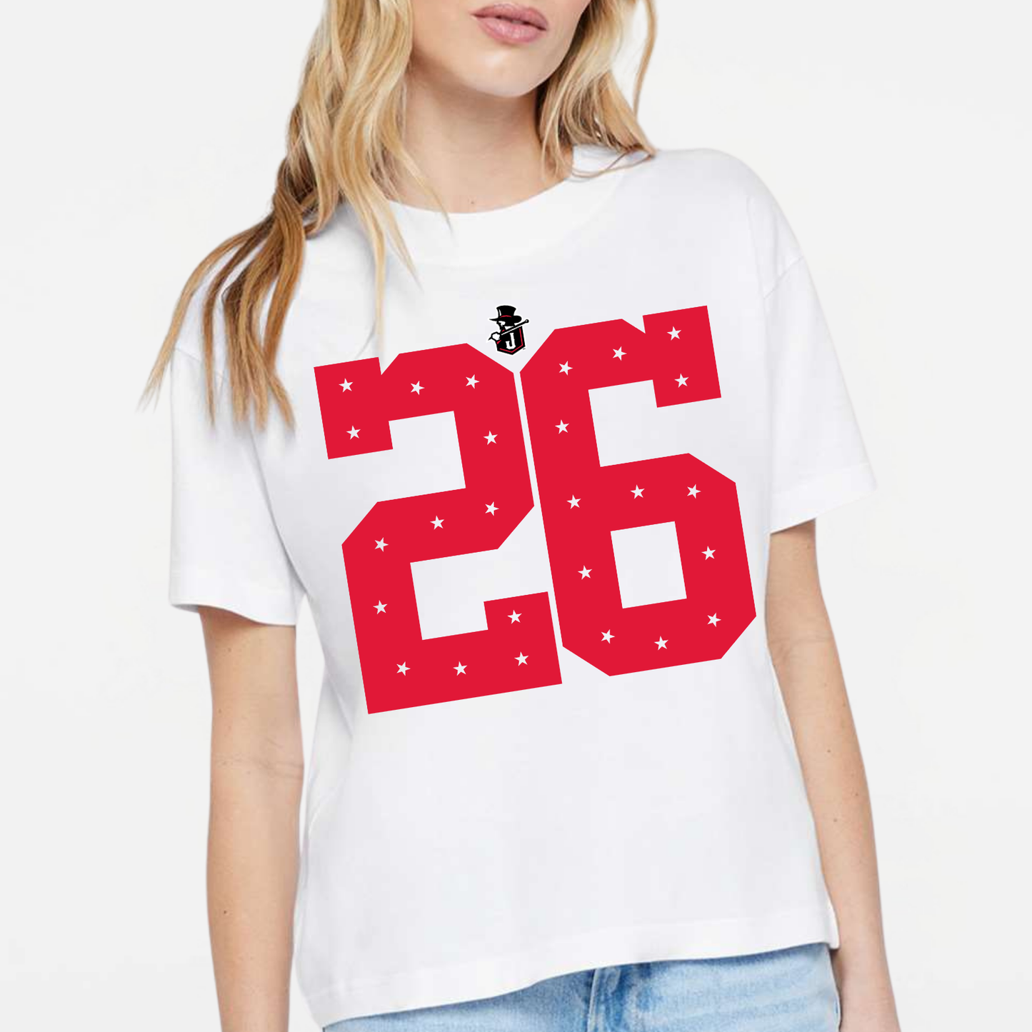 JYAA: Johnnies *custom* Star Number Relaxed Crew T-Shirt