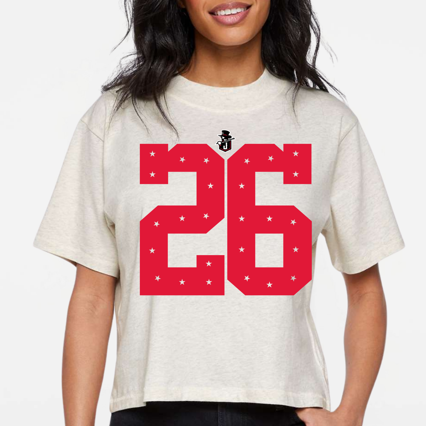JYAA: Johnnies *custom* Star Number Women's Boxy T-Shirt