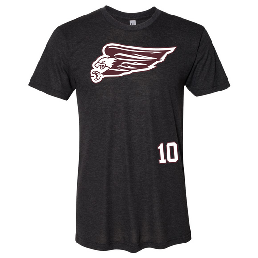 New Albany Athletics Eagle Number T-Shirt
