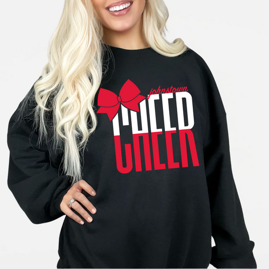 JYAA: Cheer Bow Crew Sweatshirt