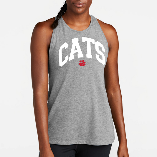 Westerville South: Cats Women's Triblend Wicking Tank Top