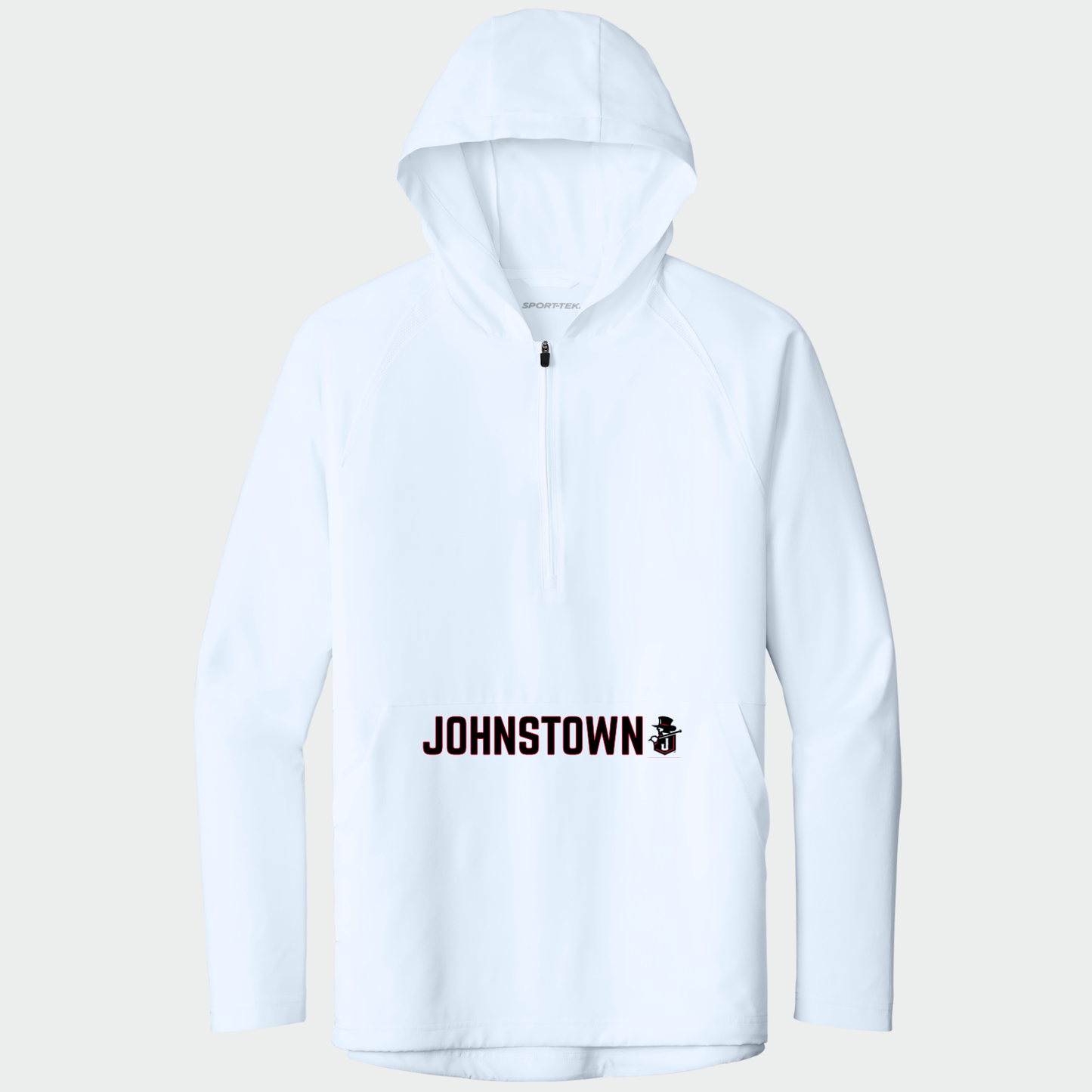 JYAA: Johnstown Johnnie Logo 1/2 Zip Hooded Jacket
