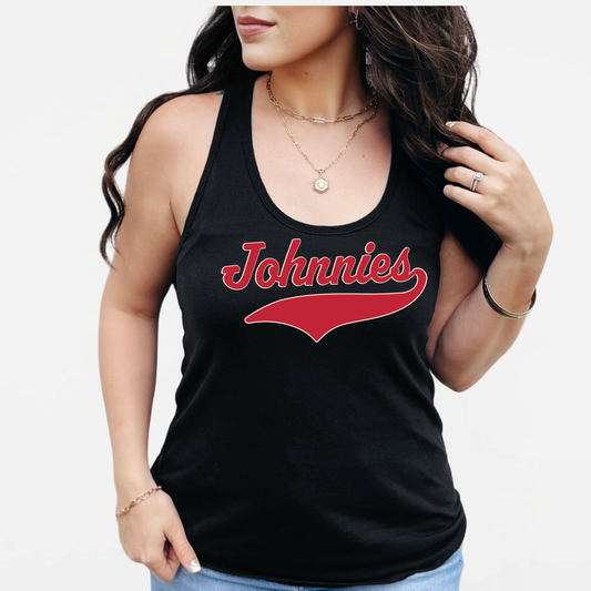 JTB: Johnnies Swash Women's Racerback Tank Top