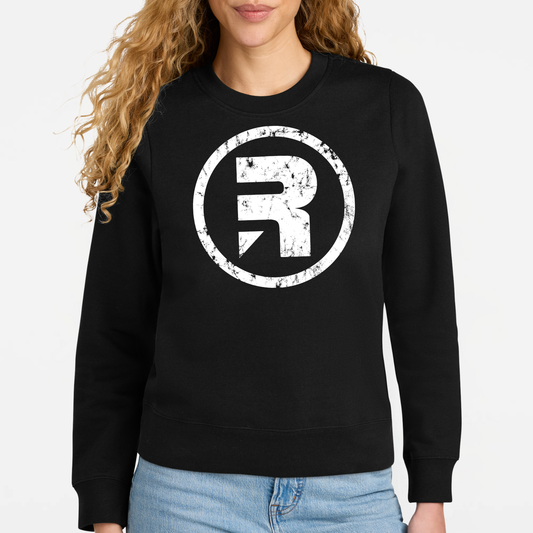 Ryze: Women's Distressed Core Logo Crew Sweatshirt
