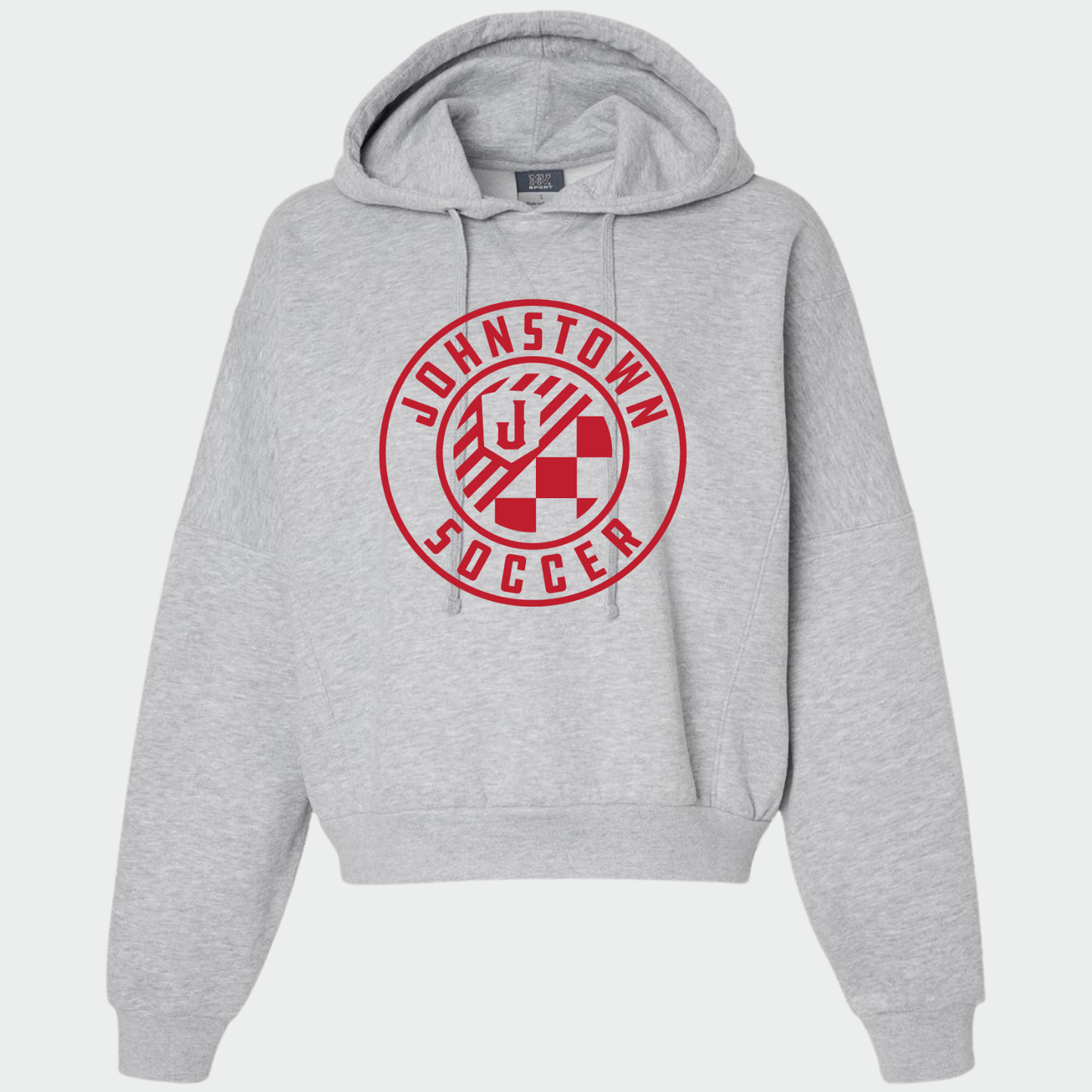 JYAA: Soccer Crop Hooded Sweatshirt
