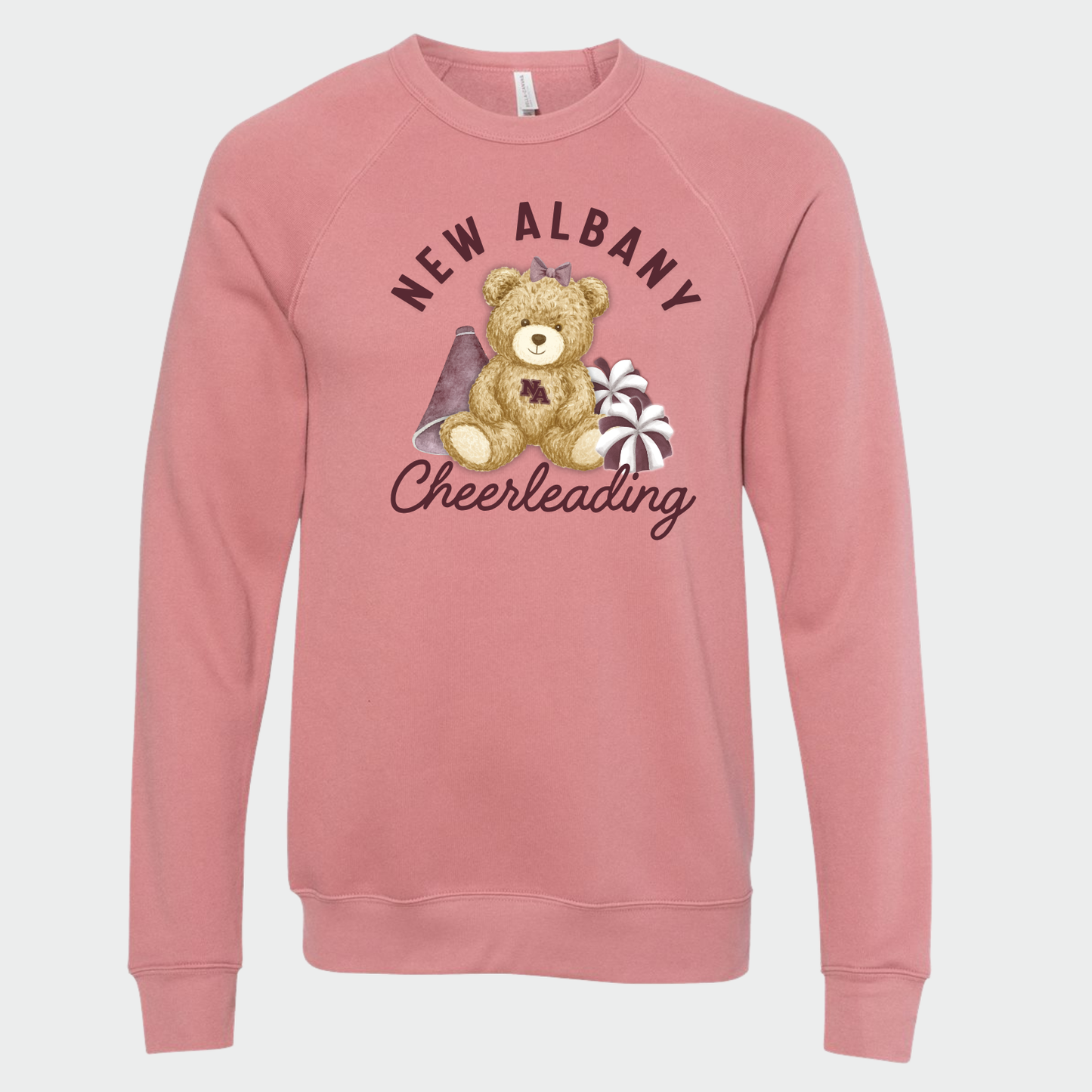 NAYCHEER: Classic Logo Sponge Fleece Crew Sweatshirt