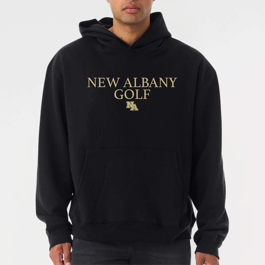 NAGolf: 3D Embroidered, Heavyweight Hooded Sweatshirt