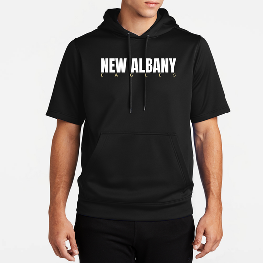 NAPTO: Short Sleeve Tech Fleece Hoodie