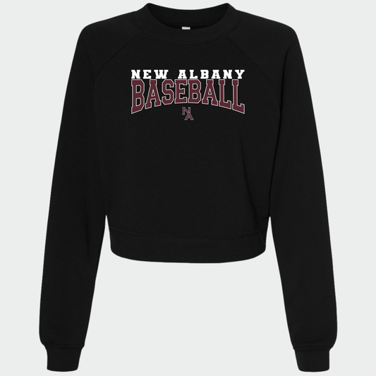 NA Travel Baseball: Women's Raglan Sweatshirt
