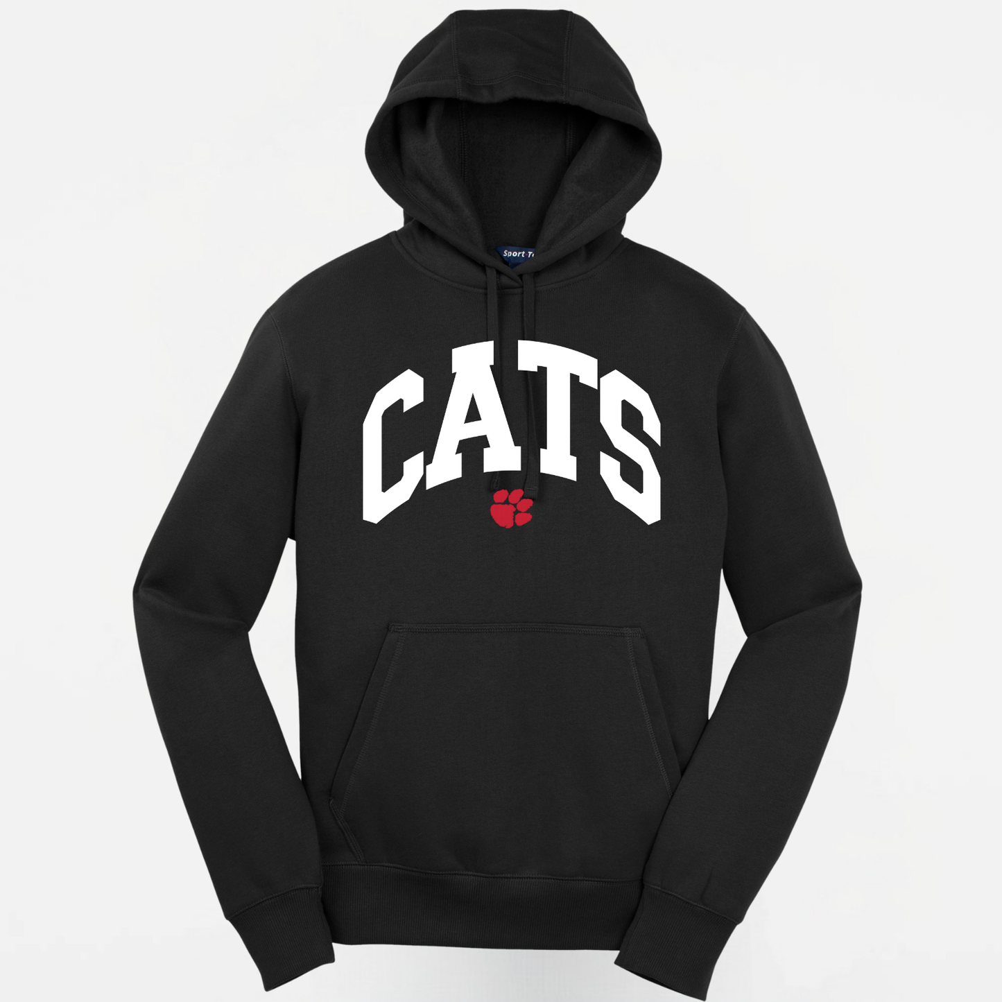 Westerville South: Cats Pullover Hooded Sweatshirt