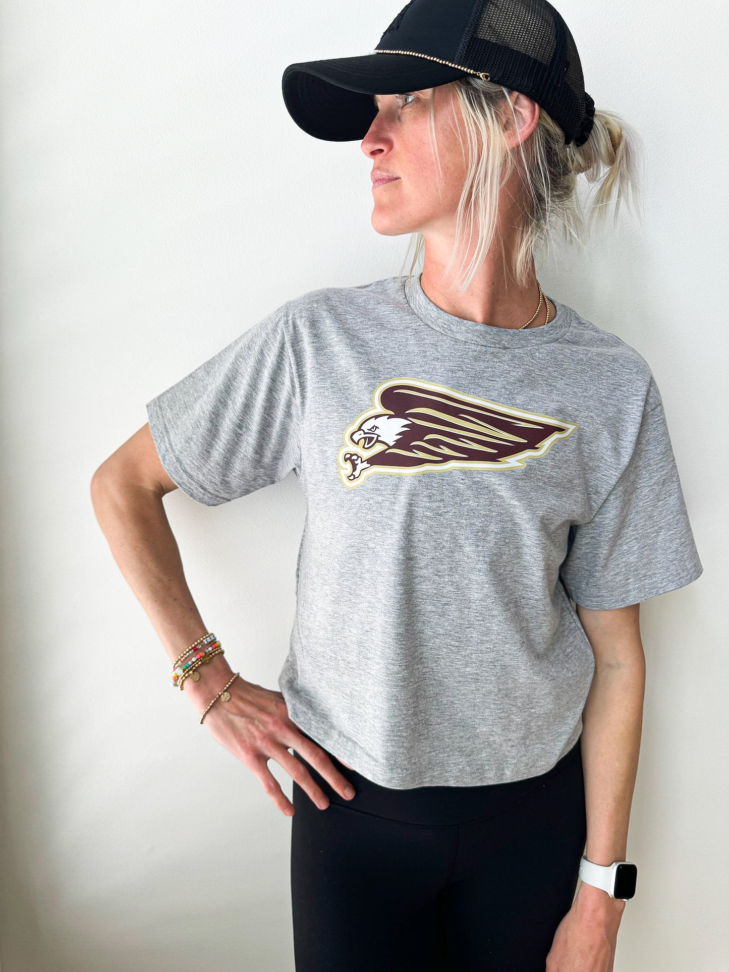 Women's New Albany Athletics Cropped T-Shirt