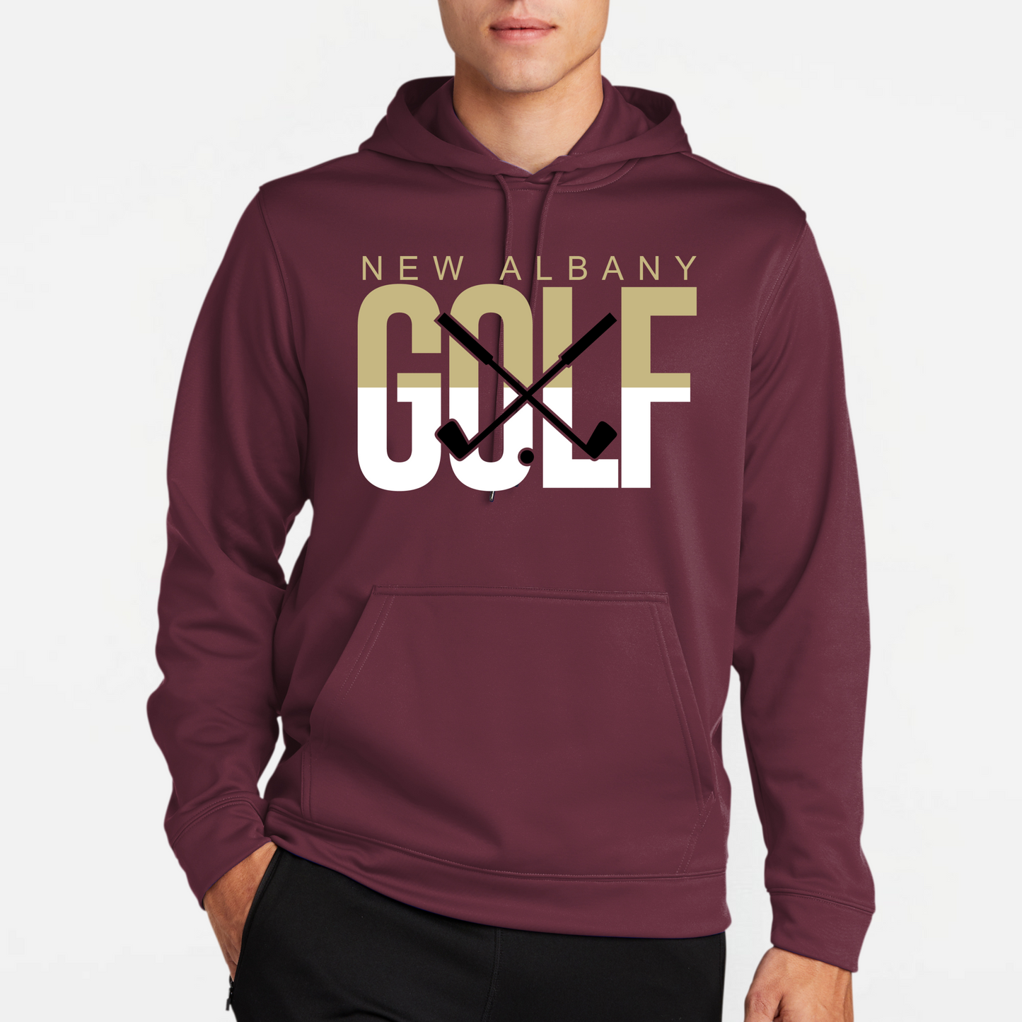 NAGOLF: Graphic Tech Hooded Sweatshirt