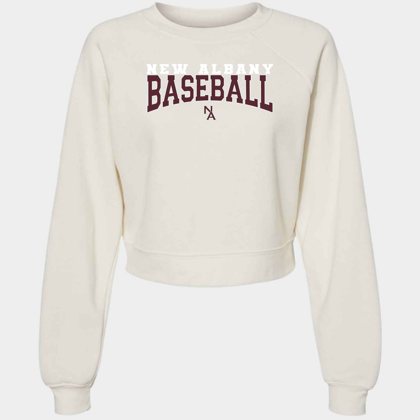 NA Travel Baseball: Women's Raglan Sweatshirt