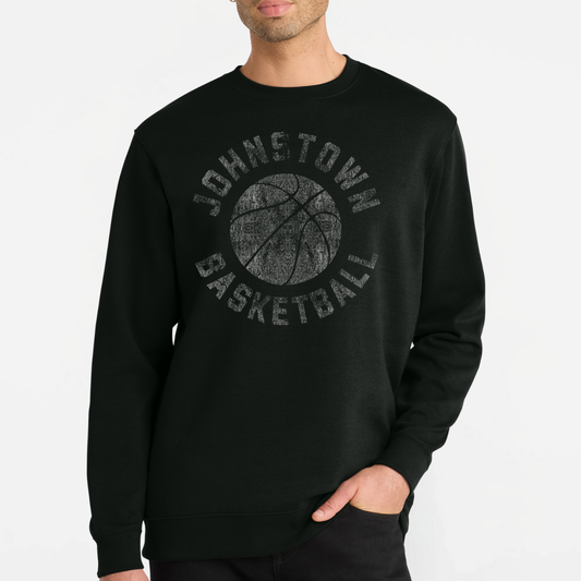JYAA: Johnstown Basketball *distressed graphic* Crew Sweatshirt