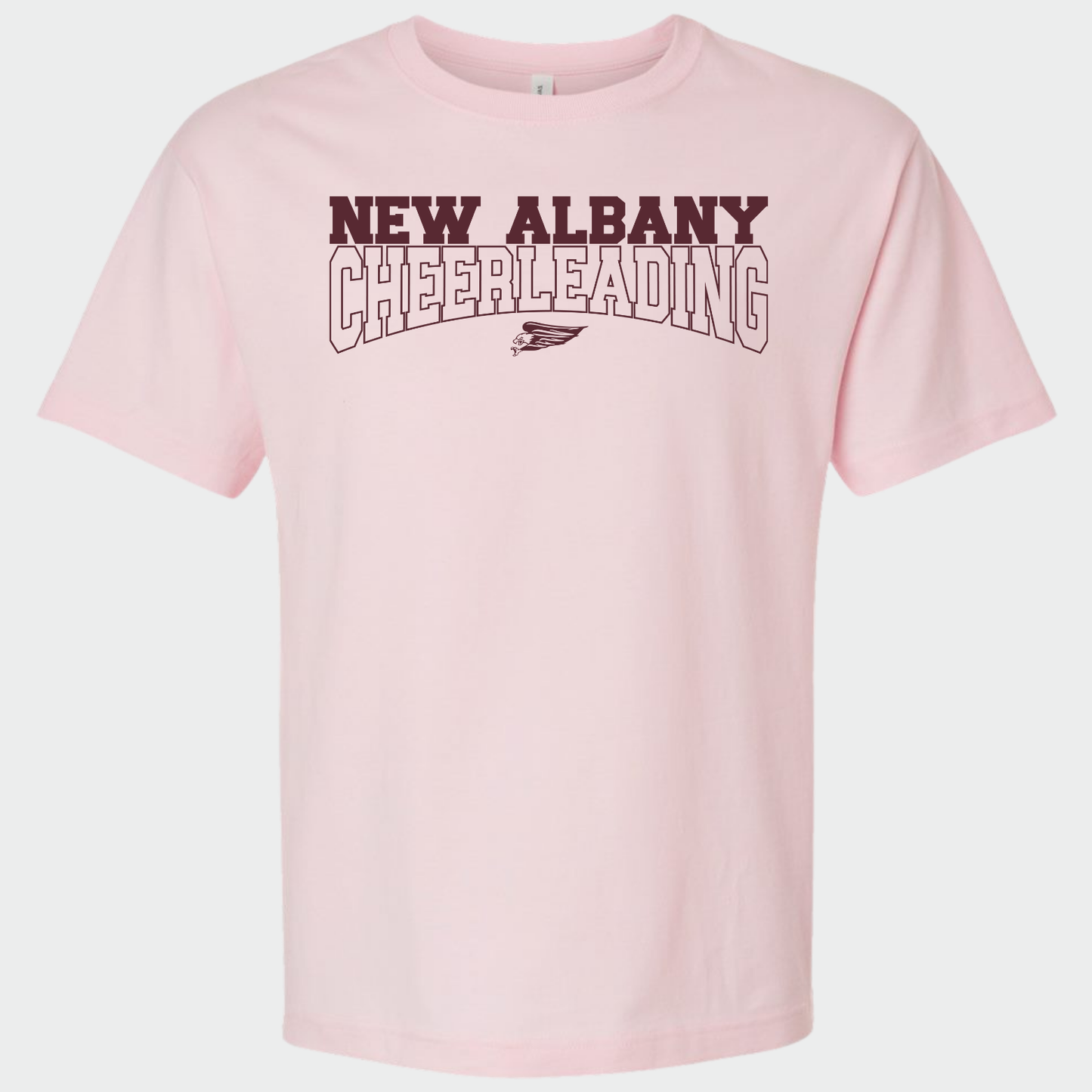NAYCHEER: New Albany Cheerleading 6oz Heavyweight T-Shirt