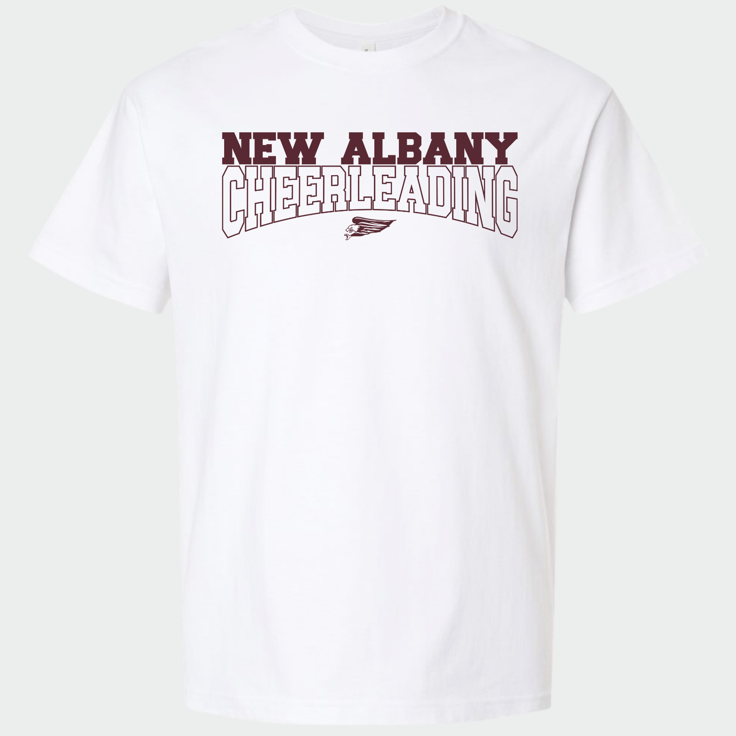 NAYCHEER: New Albany Cheerleading 6oz Heavyweight T-Shirt