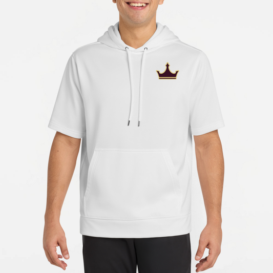TCR: Triple Crown, Short Sleeve Tech Fleece Hoodie