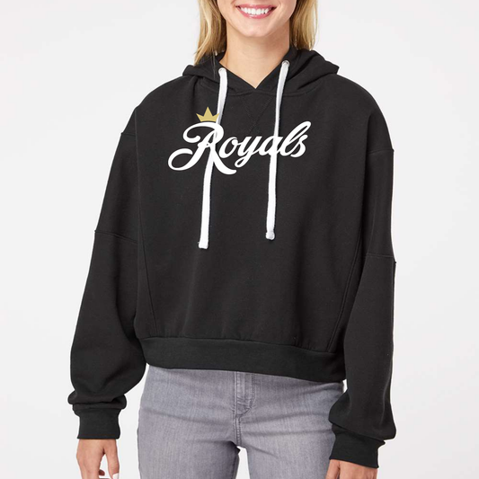 TCR: Royals Crop Hooded Sweatshirt
