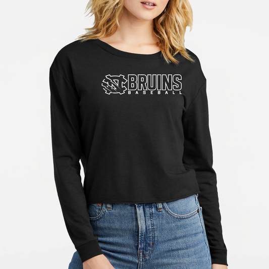 BRUINS: Women's Triblend Long Sleeve T-Shirt