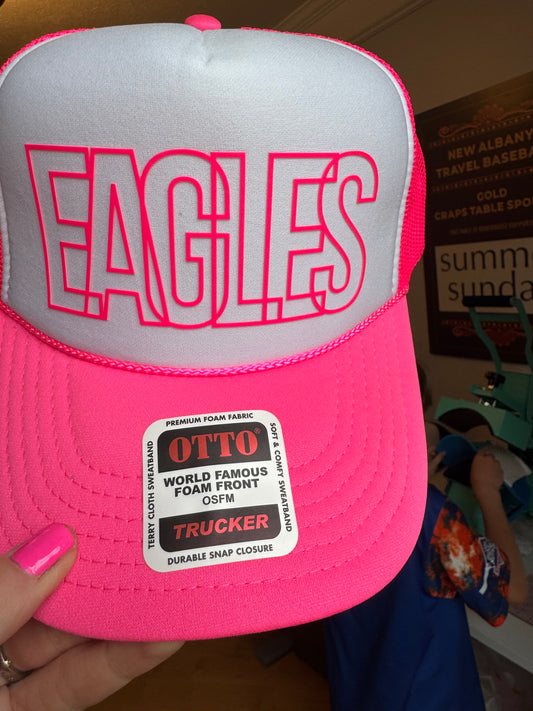 CC: 3D EAGLES Foam Trucker Hat