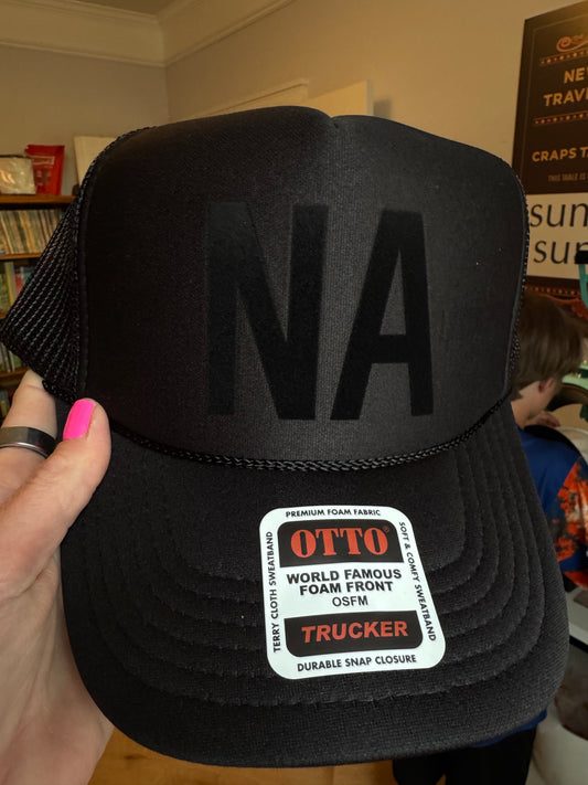 CC: Monochrome Flocked NA Foam Trucker Hat