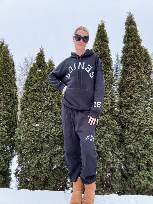 *marketing sample* Senior Sponge Fleece Sweatpants - scrunch bottom - size large