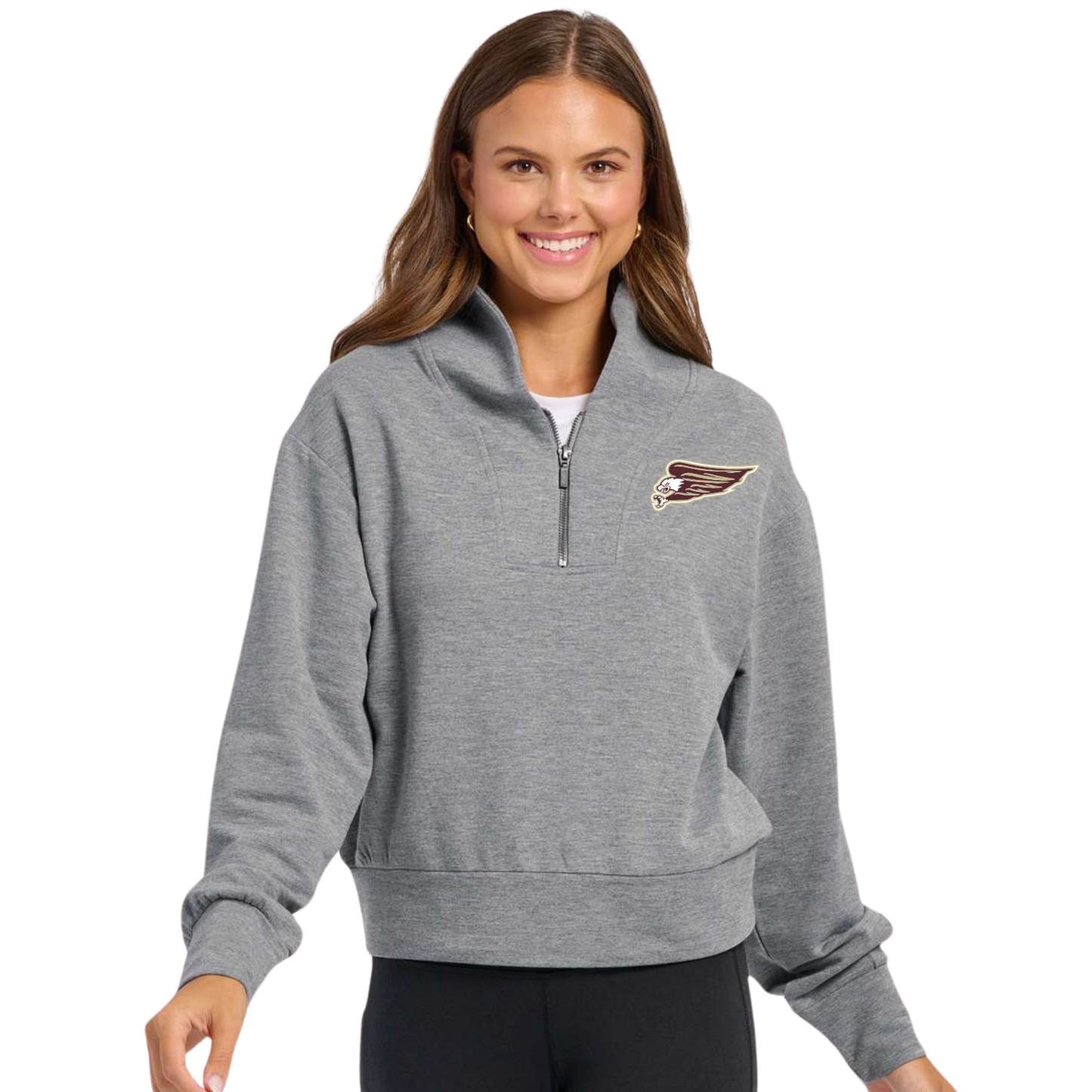 Dream Fleece Quarter-Zip Athletics Eagle Sweatshirt