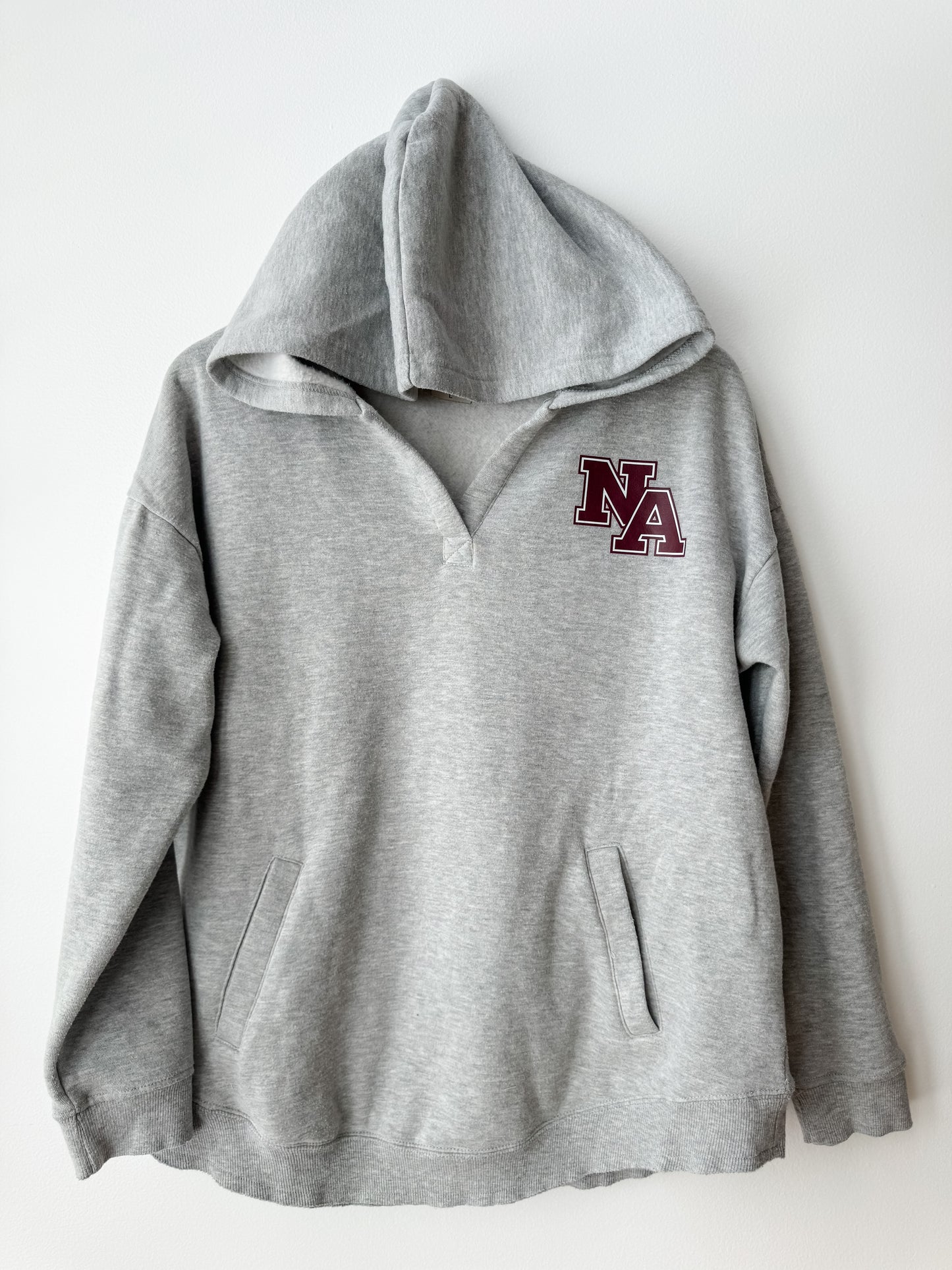 NA Cozy Jersey Hoodie - Grey