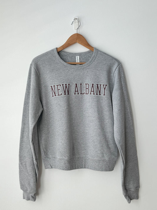 New Albany Women's Sponge Fleece Crewneck Sweatshirt