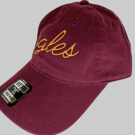 Eagles Script Dad Cap