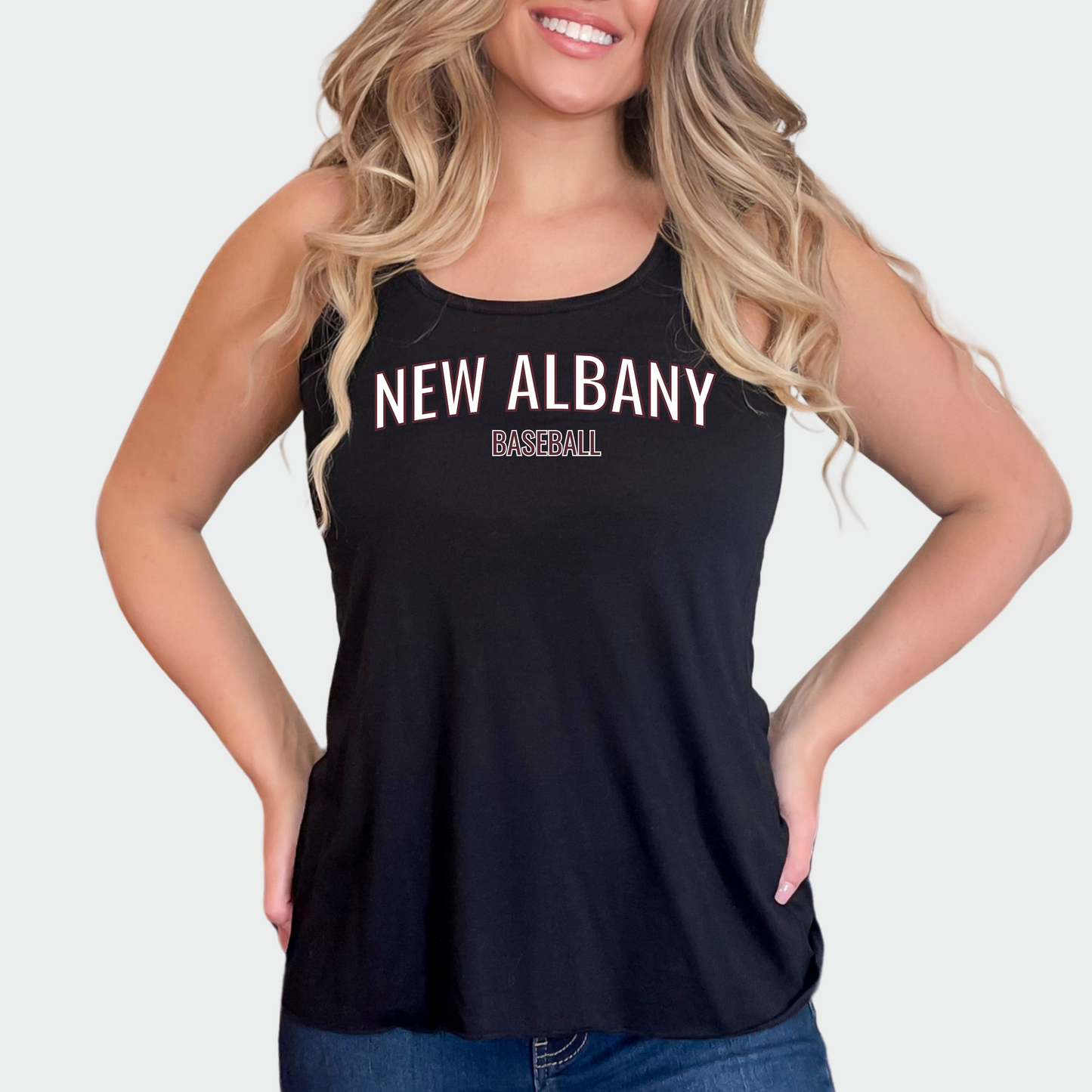 NA Baseball: Women's Flowy Tank Top