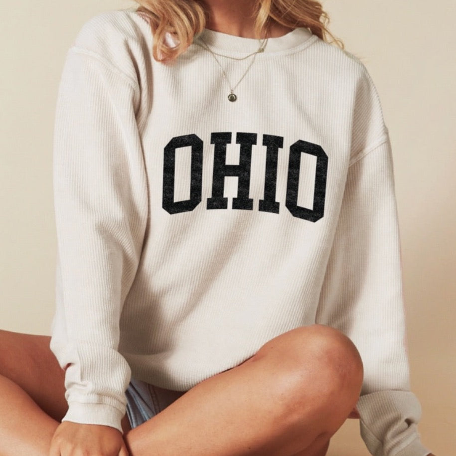 OHIO Corded Crew Summer Sunday