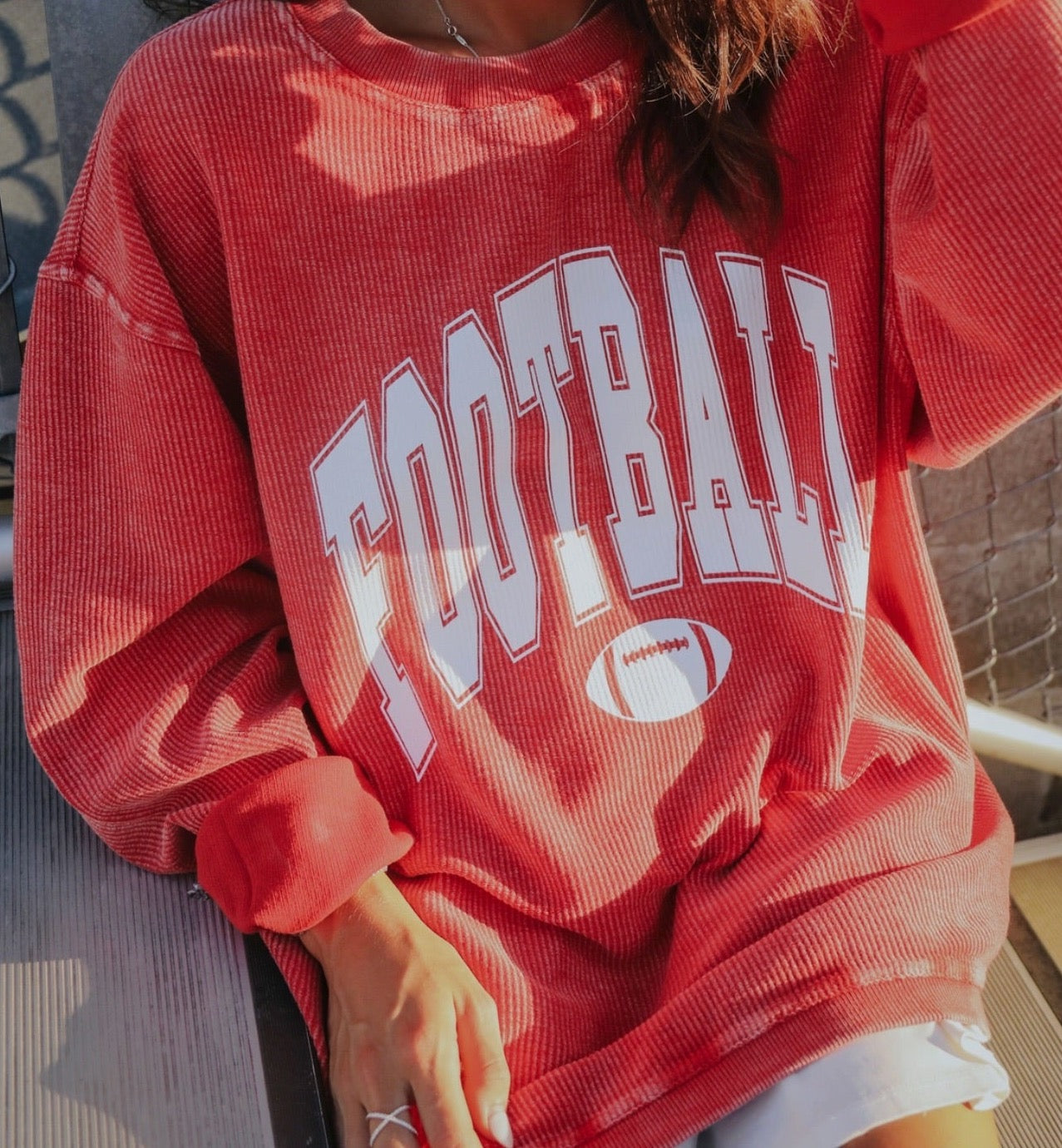 Football Corded Sweatshirt - Main Image